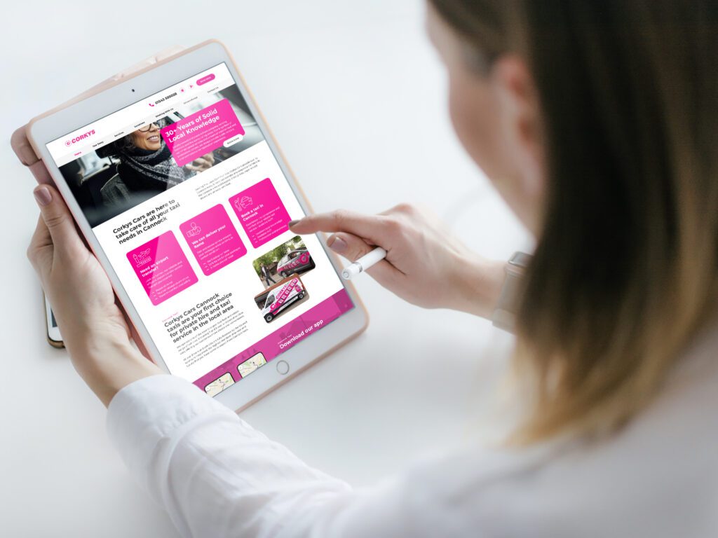 responsive website designer for tablet